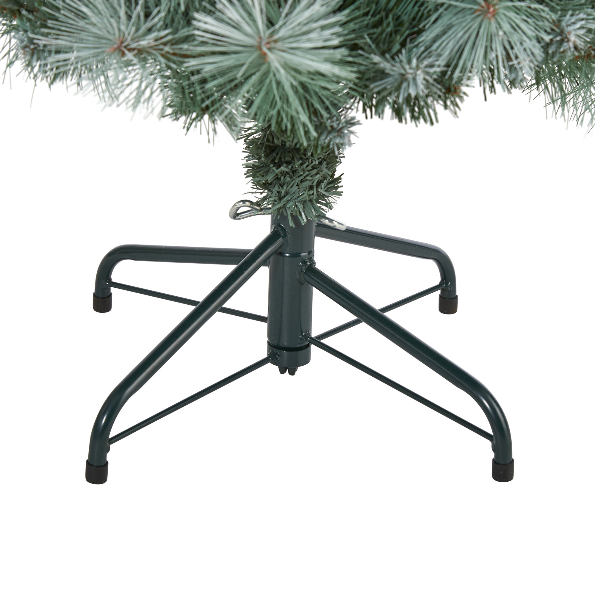 Lighted Artificial Pine Christmas Tree, 4' H