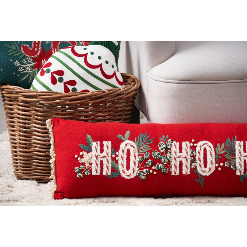 Coussin décoratif lombaire 30 po x 10 po