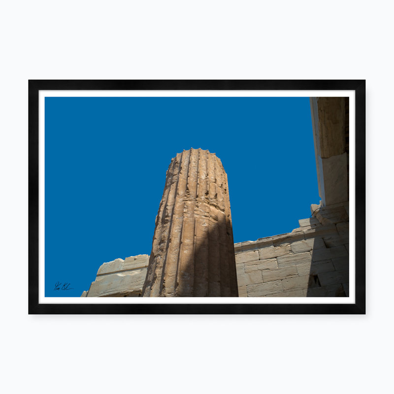 Colonne antique II - photographie avec cadre