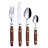 Latitude Run® Cynthiaa Stainless Steel Flatware Set - Service for 4