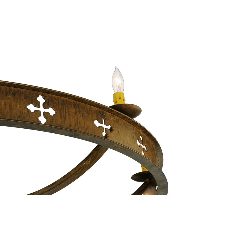 Byzantine 8 - Light Flush Mount