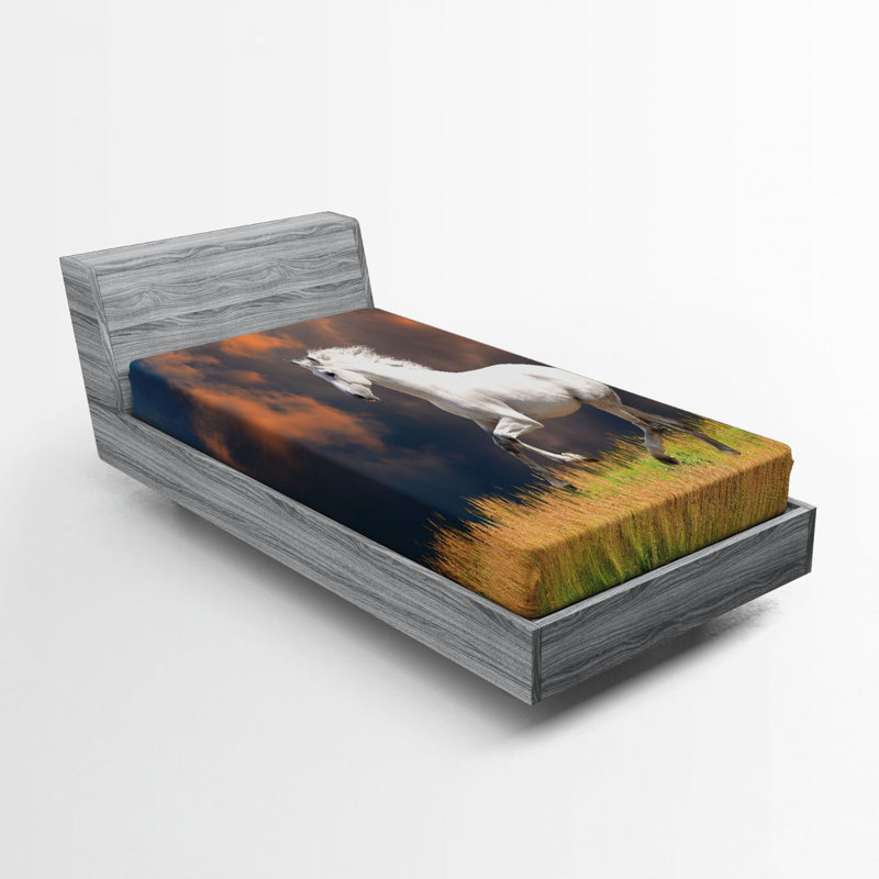 Drap-housse en chevaux, Simple TG