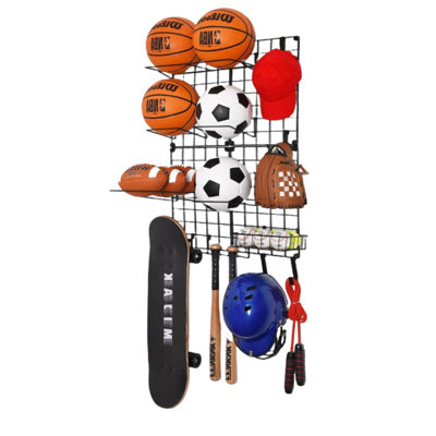 WallMounted Garage Sports Rack