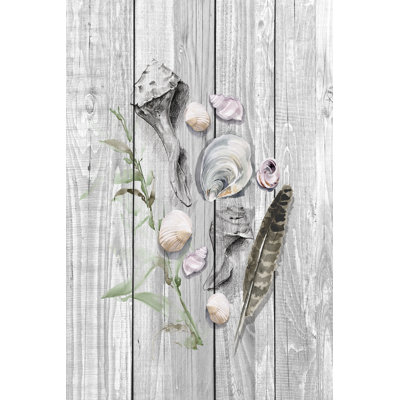 Drifted Ashore I by Jennifer Paxton Parker - Graphic Art