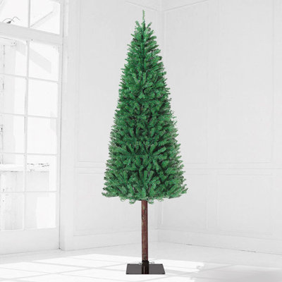 7.5ft Prelit Artificial Christmas Tree With Lights