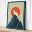 Cat at Sunrise Minimalist - Wrapped Canvas-1684187731-1684187821