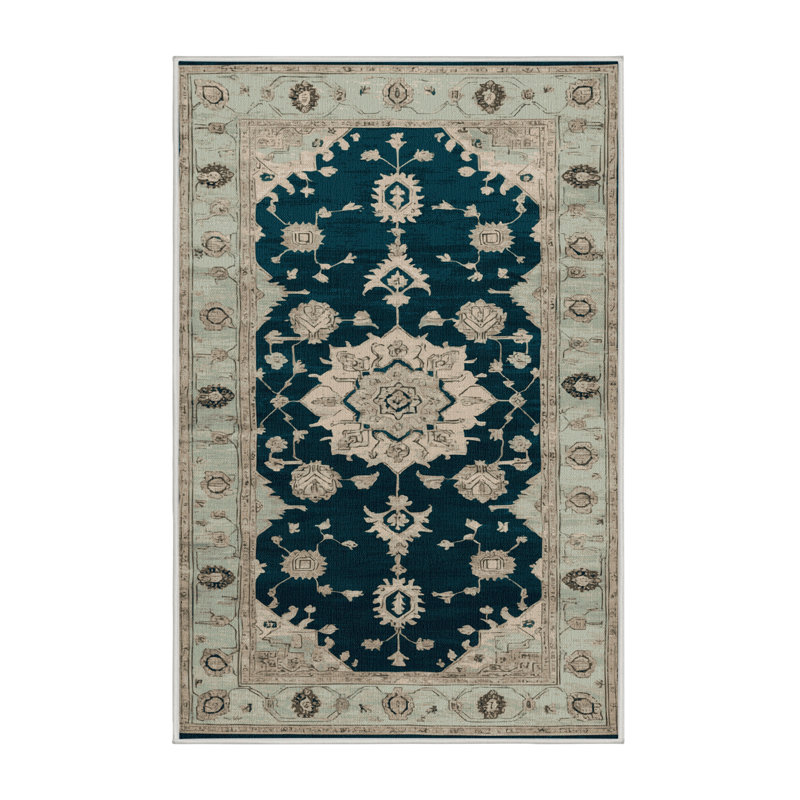 Tapis beige surteint lavable à la machine