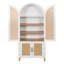 Garde-manger arqué 71 po en rotin-130477894