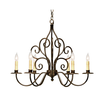 Genevee 6 - Light Chandelier