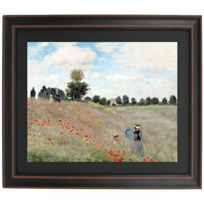 Coquelicots à Argenteuil par Claude Monet