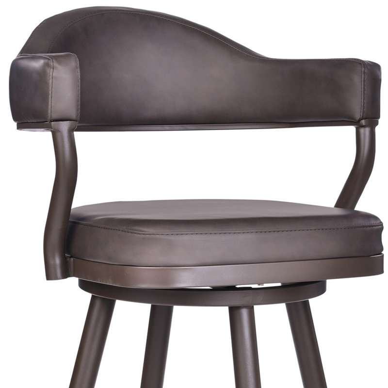 Chaise de bar pivotante 42 po, Tabouret de bar (siège d’une hauteur de 30 po)