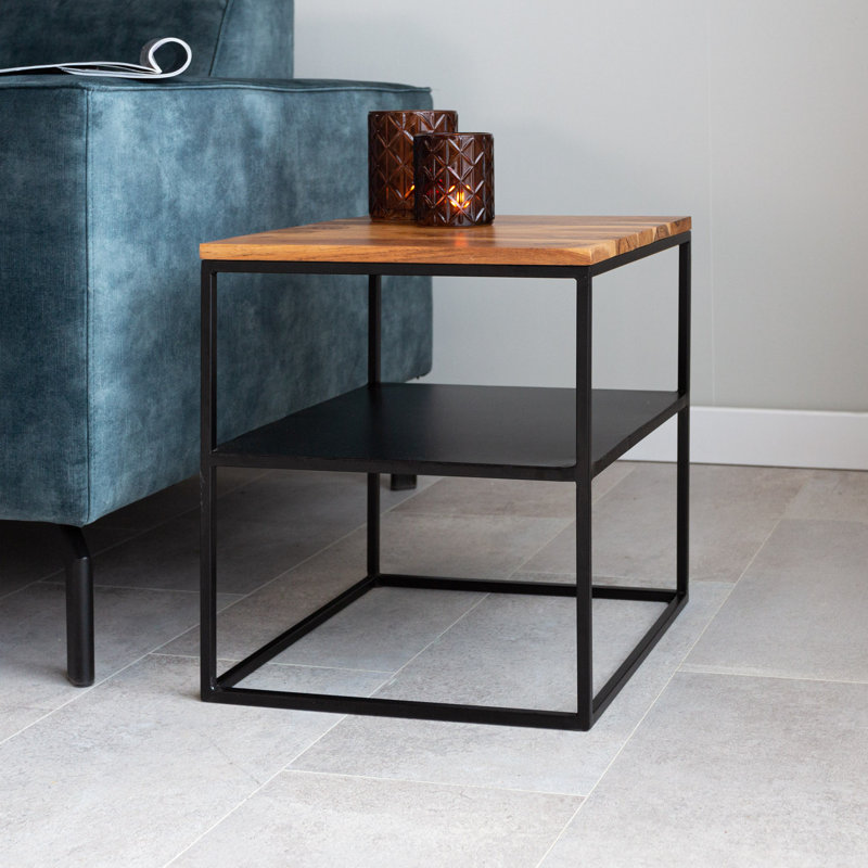 Gayle Sled Coffee Table, 45" H x 40" L x 40" W