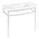39" Olney 32" Tall Porcelain Rectangular Console Bathroom Sink with Overflow