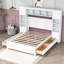 Lit plateforme double avec rangement Milpara-2085049278