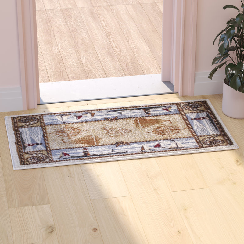Tapis en oléfine à usages multiples Letizia, Rectangle 2 pi x 3 pi