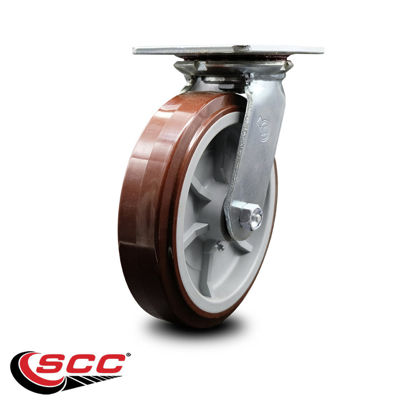 4-Piece Polyurethane Caster Set