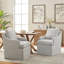 Upholstered Dining Chairs with Caster-799525147