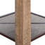 Table de bout en bois massif avec rangement Fena