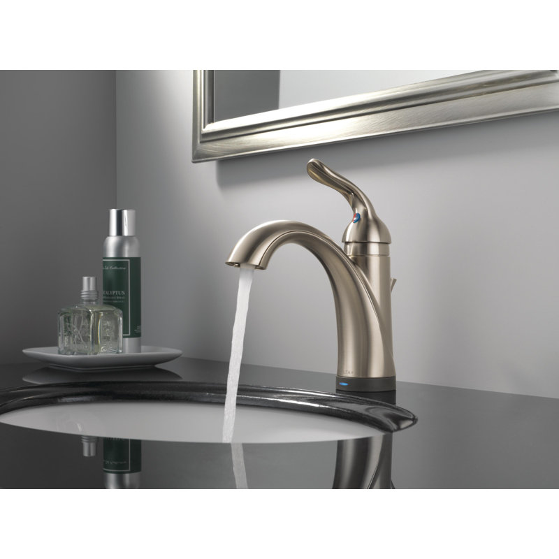 Lahara Touch2O® Bathroom Faucet with Touchless Technology, Brilliance Stainless