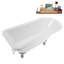 Baignoire sur pattes 62 ", plateau, bonde, pattes 62" Streamline-102218224-101628981