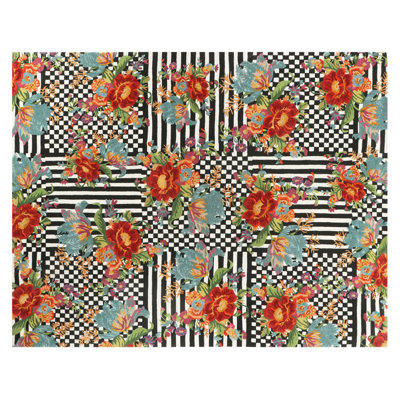 Courtly Flower Market 3' X 5' Rug