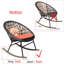 Chaise berçante d'extérieur avec coussins Baum-1227984766