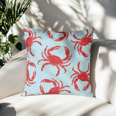 Coussin décoratif d'extérieur Crabby