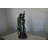 Aguon Les Amenes Beautiful Girl Bronze Statue - Size: 9"L x 8"W x 27"H.