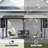 Large Wall mounted Lean to Gazebo Pergola With Roof , Heavy Duty Patio Awnings For Deck, Backyard-116227946