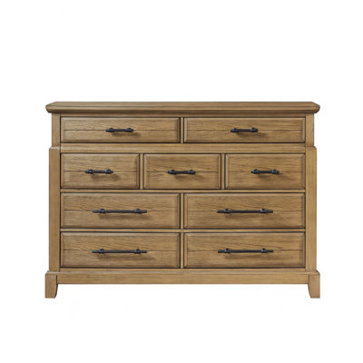 Commode 9 tiroirs - Finition caramel