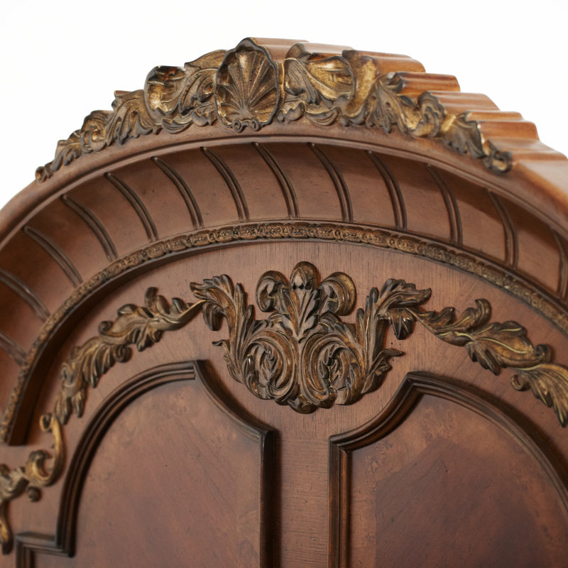 Villa Valencia Solid Wood Canopy Bed, California King