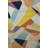 Multi-Colored Abstract Mixed Geometric Patterned Creative Modern Decorative Rug-924582537