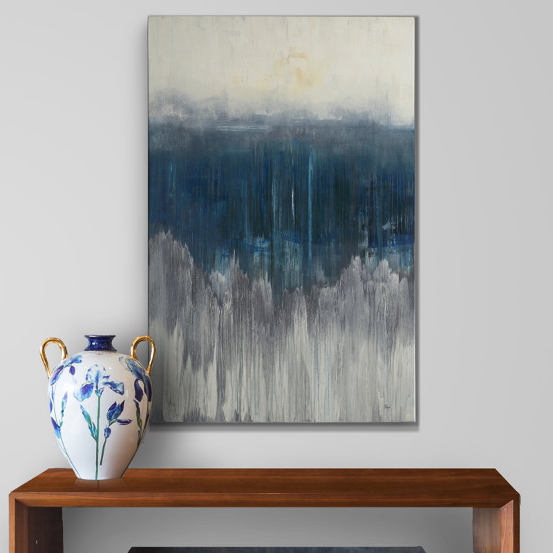 Texture and Flow - Reproduction sur toile tendue, H 48 po x l 36 po x P 1 po
