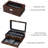 12-Slot Luxury Watch Box with Valet Drawer-773115689
