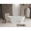 Baignoire en acrylique ergonomique, confortable et moderne
