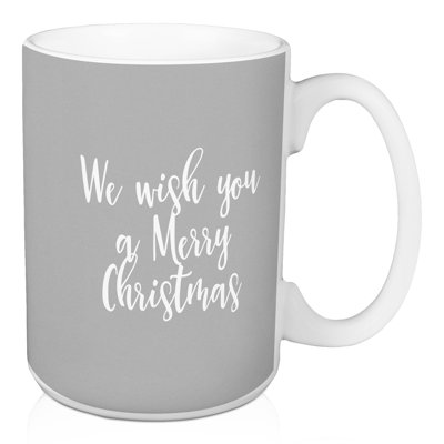 Vous souhaitez une grande tasse à café joyeux christmas Halma