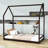 Etan House Wooden Platform Bed-1031797996-1031798000