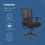 Chaise de travail ergonomique Scarlette-134939100