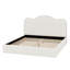 Upholstered Platform Bed with Low Profile, Space-Saving Design for Small Rooms