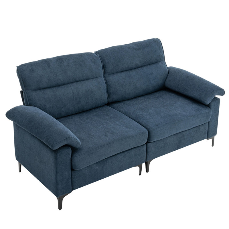 2 Seater Sofa, Blue