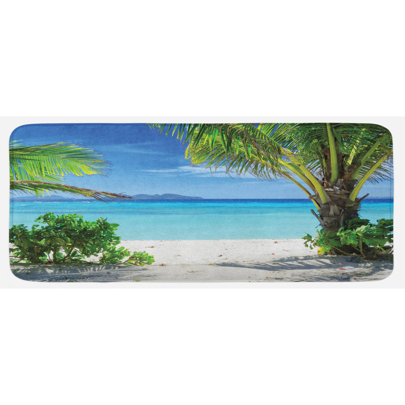 Tapis de cuisine tropical