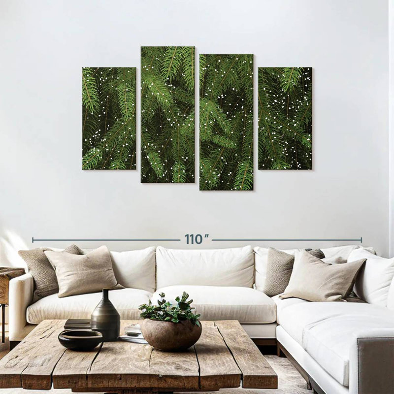 Lelend Christmas Tree Sprigs, 48" H x 75" W