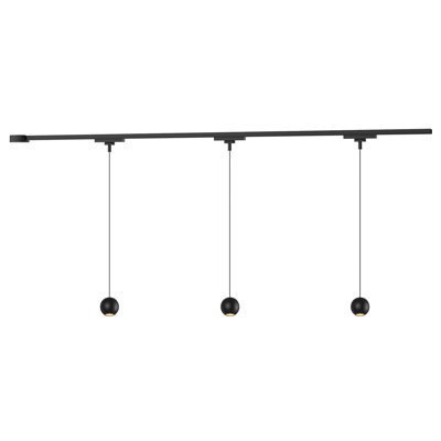 Faria 38-in Gold dimmable LED Trilo Ceiling Kit