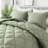 Diamond lattice three-piece Comforter Set-99014238-99303161