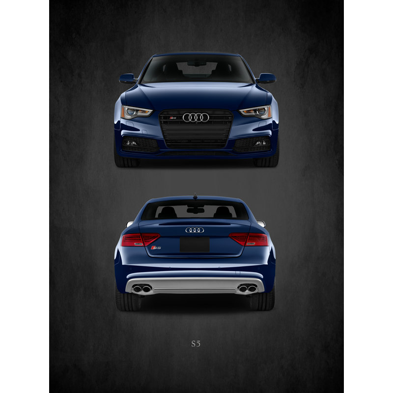 " Audi S5 " by Mark Rogan, 24" H x 18" W