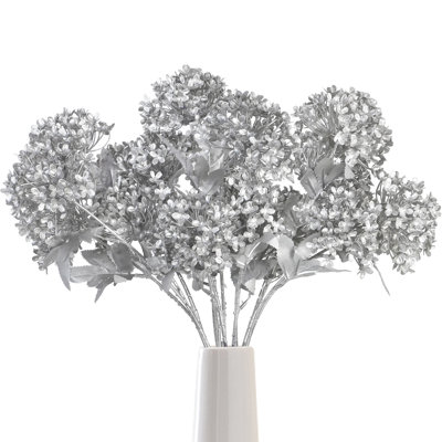 3Pcs Viburnum Hydrangea Artificial Flowers