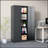 72 Inch Tall Metal Garage Storage Cabinet with Locking Doors and Adjustable Shelves, Perfect for Secure Tool and Equipment Storage