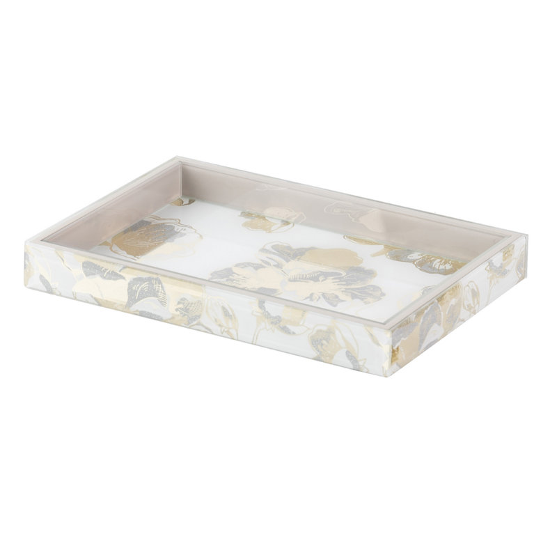 Glass Decorative Tray