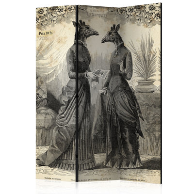 Stanford 172cm H Solid Wood Folding Room Divider
