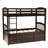 Fouad Kids Twin Over Twin Bunk Bed with Trundle with Drawers-1011037824